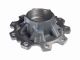 DT Spare Parts 10.20403 Radnabe, ohne Lager, d1: 140 mm, d2: 140 mm, D: 376,5 mm, 10 bores, b: 23,4 mm, H: 158 mm passend für Meritor