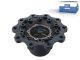 DT Spare Parts 10.20406 Radnabe, ohne Lager, d1: 140 mm, d2: 140 mm, D: 376 mm, 10 bores, b: 23,2 mm, H: 179,5 mm passend für Meritor
