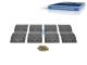 DT Spare Parts 10.23001 Trommelbremsbelagsatz, Achssatz, D: 419 mm, W: 178 mm, S: 18,5 mm passend für Meritor