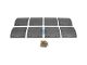 DT Spare Parts 10.23004 Trommelbremsbelagsatz, Achssatz - Übergröße, W: 220 mm, S: 19,5 mm passend für Meritor