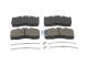 DT Spare Parts 10.24000 Scheibenbremsbelagsatz, W: 216 mm, S: 29 mm, H: 111 mm passend für Meritor