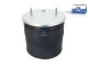DT Spare Parts 10.26003 Luftfederbalg, mit Kunststoffkolben, D: 259 mm, Dmax: 300 mm, M12 x 1,75, M22 x 1,5, L: 380 mm passend für Multimarken