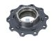 DT Spare Parts 10.30411 Radnabe, ohne Lager, d1: 165 mm, d2: 165 mm, D: 380 mm, 10 bores, b: 22 mm, H: 134,5 mm passend für SAF