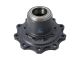 DT Spare Parts 10.30414 Radnabe, mit Lager, d1: 138 mm, d2: 138 mm, D: 380 mm, 10 bores, b: 22 mm, H: 170 mm passend für Multimarken