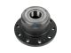 DT Spare Parts 10.30427 Radnabe, mit Lager, d1: 120 mm, d2: 147 mm, D: 270 mm, 10 bores, b: 22 mm, H: 184 mm passend für SAF