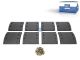 DT Spare Parts 10.33002 Trommelbremsbelagsatz, Achssatz, W: 200 mm, S: 20,6 mm passend für SAF