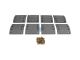 DT Spare Parts 10.33005 Trommelbremsbelagsatz, Achssatz, W: 180 mm, S: 20,5 mm passend für SAF