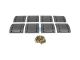 DT Spare Parts 10.33007 Trommelbremsbelagsatz, Achssatz, W: 200 mm, S: 18,5 mm passend für SAF