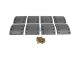 DT Spare Parts 10.33012 Trommelbremsbelagsatz, Achssatz - Übergröße, W: 200 mm, S: 21,6 mm passend für SAF