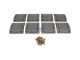 DT Spare Parts 10.33015 Trommelbremsbelagsatz, Achssatz - Übergröße, W: 180 mm, S: 21,5 mm passend für SAF