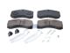 DT Spare Parts 10.34129 Scheibenbremsbelagsatz, W: 215 mm, S: 30 mm, H: 107 mm passend für SAF
