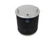 DT Spare Parts 10.36035 Luftfederbalg, mit Stahlkolben, D: 286 mm, Dmax: 320 mm, M12 x 1,75, M22 x 1,5, L: 340 mm passend für SAF