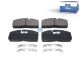 DT Spare Parts 10.93501 Scheibenbremsbelagsatz passend für Jost