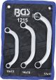 Starter- und Blockschlüssel-Satz | SW 10 x 13 - 17 x 19 mm | 3-tlg. BGS1215