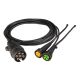 Versorgungskabel,7-pol. Stecker, 2x5-pol. Baj. 12000 mm, 2 x DC 127552951 Suer