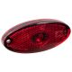 Flatpoint II LED, 24 V, rot, 0,50 m, P&R, mit Reflektor 127555074 Suer