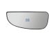 DT Spare Parts 12.83501 Spiegelglas, Weitwinkelspiegel, links, W: 118 mm, H: 188 mm passend für Multimarken