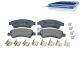 DT Spare Parts 12.93102 Scheibenbremsbelagsatz, mit Zubehörsatz, W: 136,9 mm, S: 18,8 mm, H: 48,8 mm passend für Multimarken