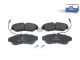 DT Spare Parts 12.93108 Scheibenbremsbelagsatz, W: 160 mm, S: 19,5 mm, H: 64,3 mm passend für Multimarken