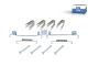 DT Spare Parts 12.95025 Reparatursatz, Bremsbacke passend für Multimarken