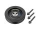 DT Spare Parts 13.43576 Riemenscheibe, Kurbelwelle, mit Schrauben, D: 168 mm passend für Ford