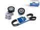 DT Spare Parts 13.94502 Riemenspannersatz, Keilrippenriemen passend für Multimarken