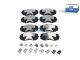 DT Spare Parts 18.00001 Scheibenbremsbelagsatz passend für Fuso (Mitsubishi)