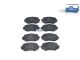 DT Spare Parts 18.00002 Scheibenbremsbelagsatz passend für Fuso (Mitsubishi)