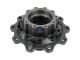DT Spare Parts 1.17211 Radnabe, ohne Lager, ohne ABS Ring, d1: 147 mm, d2: 147 mm, D: 380 mm, 10 bores, b: 24 mm, H: 213,5 mm passend für Scania