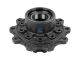 DT Spare Parts 1.17316 Radnabe, mit Lager, d1: 147 mm, d2: 147 mm, D: 380 mm, 10 bores, b: 22,3 mm, H: 213,5 mm passend für Scania