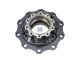 DT Spare Parts 1.17363 Radnabe, ohne Lager, d1: 148 mm, d2: 148 mm, D: 375 mm, 10 bores, b: 24 mm, H: 149,5 mm passend für Scania