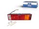 DT Spare Parts 1.21246 Rückleuchte, links, 24 V, P21W, R5W, L: 464 mm, H: 130 mm passend für Scania