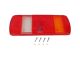 DT Spare Parts 1.21429 Rückleuchtenglas, L: 340 mm, H: 130 mm passend für Scania