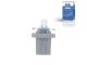 DT Spare Parts 1.21580 Sockellampe, 24 V, 1,2 W, B8,5d, grey passend für Multimarken