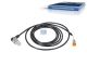 DT Spare Parts 1.21600 Drehzahlsensor, D: 18 mm, b: 7 mm, L: 2650 mm, 540 Ohm passend für Scania