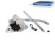 DT Spare Parts 1.22366 Fensterheber, links, elektrisch, mit Motor passend für Scania