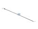 DT Spare Parts 1.22857 Seilzug, Staufach, L: 600 mm passend für Scania