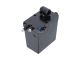 DT Spare Parts 1.23013 Hydraulikpumpe, M12 x 1,5, M10 x 1,5, L: 130,8 mm, H: 142,8 mm, 370 bar passend für Scania