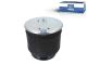 DT Spare Parts 1.25857 Luftfederbalg, mit Stahlkolben, D: 300 mm, M16 x 1,5, L: 350 mm passend für Scania