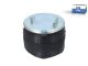 DT Spare Parts 1.25866 Luftfederbalg, mit Stahlkolben, D: 229 mm, Dmax: 295 mm, M16 x 1,5, L: 245 mm passend für Scania