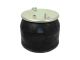 DT Spare Parts 1.25885 Luftfederbalg, mit Stahlkolben, D: 229 mm, Dmax: 320 mm, M16 x 1,5, L: 243 mm passend für Scania