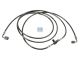 DT Spare Parts 1.28151 Schlauchleitung, Fahrerhauskippung, D: 8,3 mm, M12 x 1,5, M14 x 1,5, L: 2800 mm, L1: 2020 mm, 400 bar passend für Scania