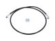 DT Spare Parts 1.28161 Schlauchleitung, Fahrerhauskippung, D: 9,2 mm, M12 x 1,5, M12 x 1,5, L: 1440 mm, L1: 1440 mm, 250 bar passend für Scania