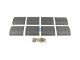 DT Spare Parts 1.35050 Trommelbremsbelagsatz, Achssatz, W: 254 mm, S: 19 mm passend für Scania