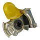 Kupplungskopf Automatik, gelb (Bremse), M16 x 1,5 240542046 Suer