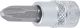 Bit-Einsatz | Antrieb Innenvierkant 6,3 mm (1/4