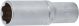 Steckschlüssel-Einsatz Super Lock, tief | Antrieb Innenvierkant 10 mm (3/8