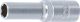 Steckschlüssel-Einsatz Super Lock, tief | Antrieb Innenvierkant 10 mm (3/8