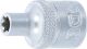 Steckschlüssel-Einsatz E-Profil | Antrieb Innenvierkant 10 mm (3/8
