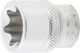 Steckschlüssel-Einsatz E-Profil | Antrieb Innenvierkant 10 mm (3/8